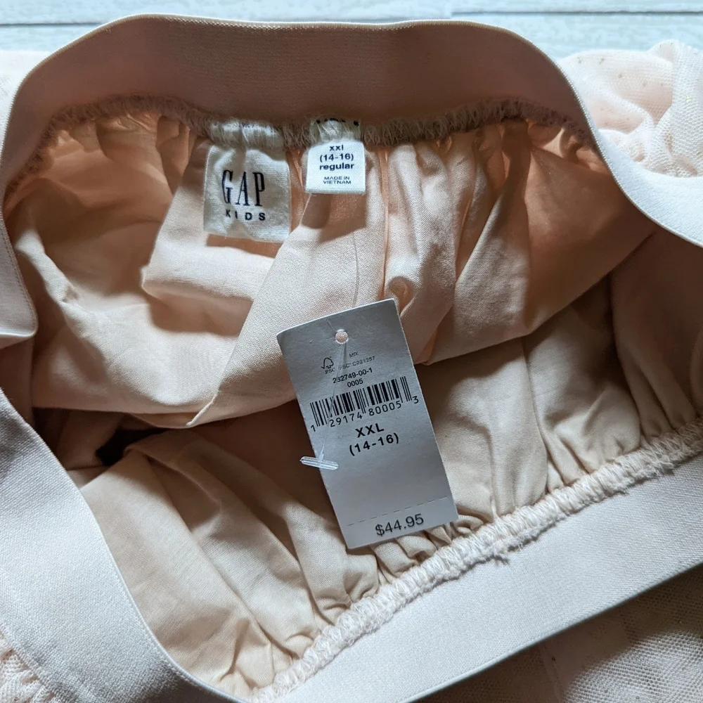 GAP Pink Tulle Mini Skirt Girls XXL (14-16) OR Women's XS